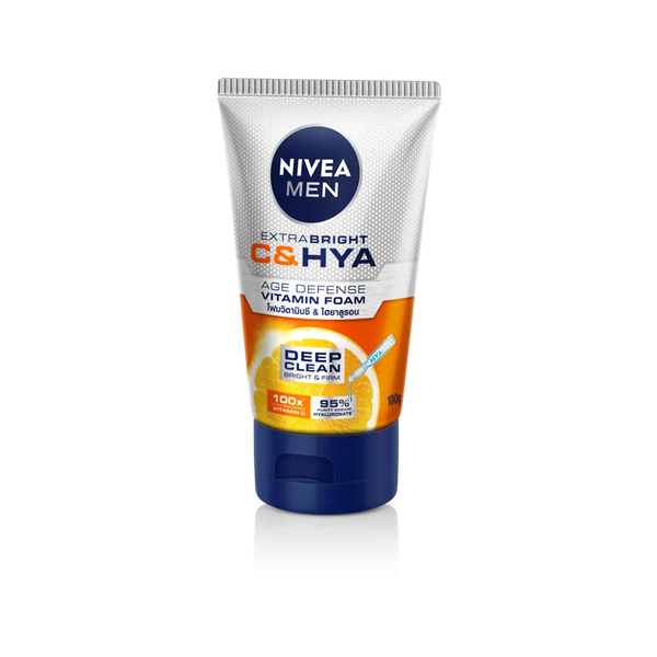 Nivea Men Extra Bright Vitamin C & HYD Face Scrub 100ml