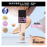 Maybelline Spf112 Fit Me Dewy Pump jp Foundation 30ml