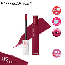 Maybelline Super Stay Liquid Matte Lipstick - 115 Founder