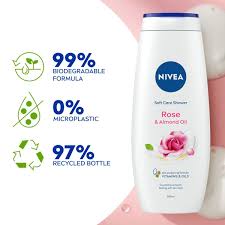 Nivea Rose & Almond Oil Shower Cream 250ml