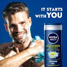 Nivea Men 3 In 1 Sensitivity Shower Cream 250ml