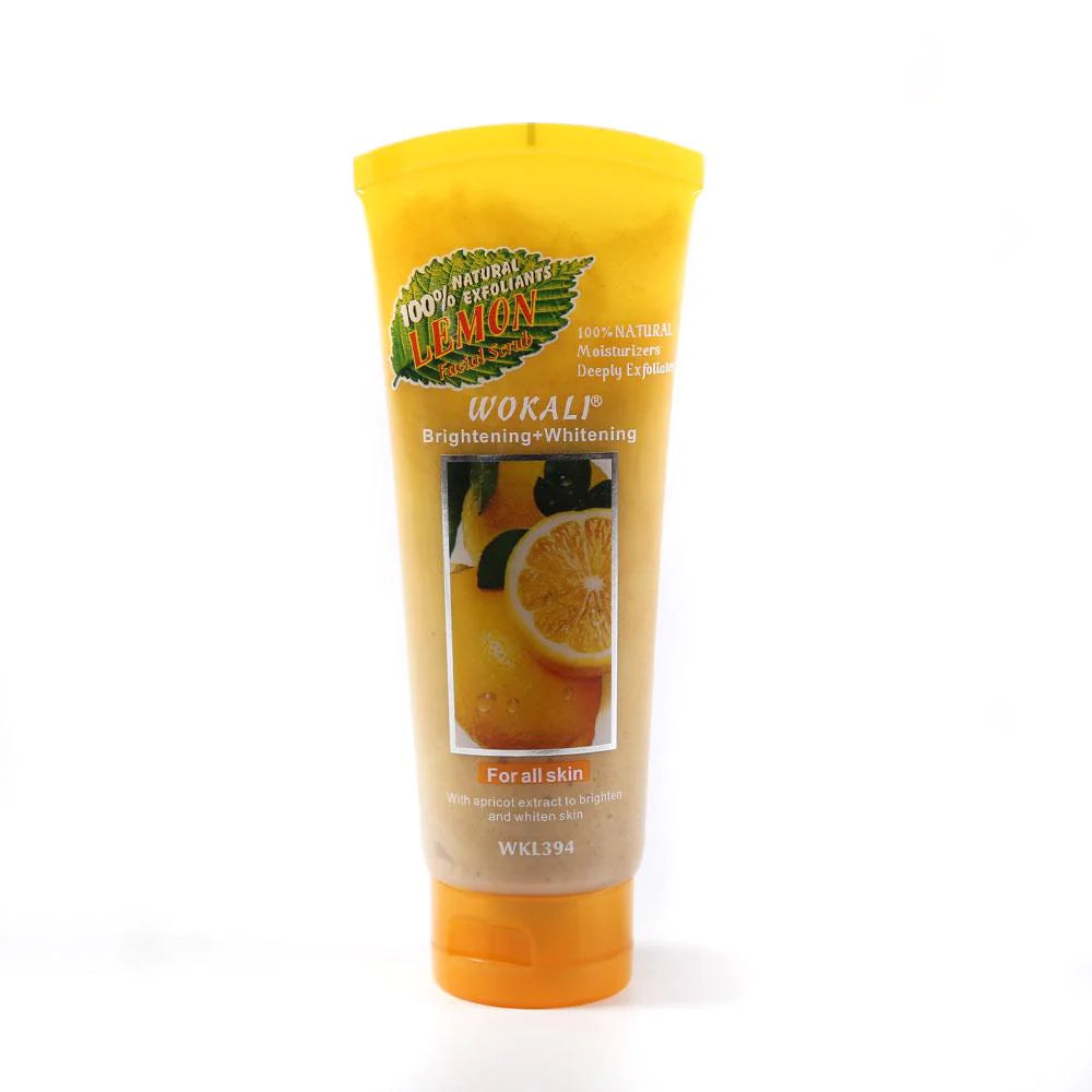 Wokali Lemon Facial Scrub 120ml