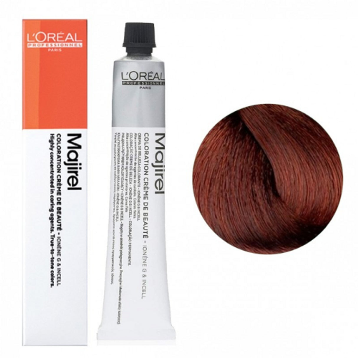 Loreal Majirel Hair Color - 5.4 Light Copper Brown