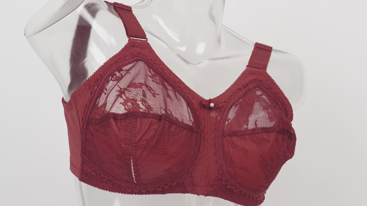 Belleza Lingerie Dourin League - Maroon