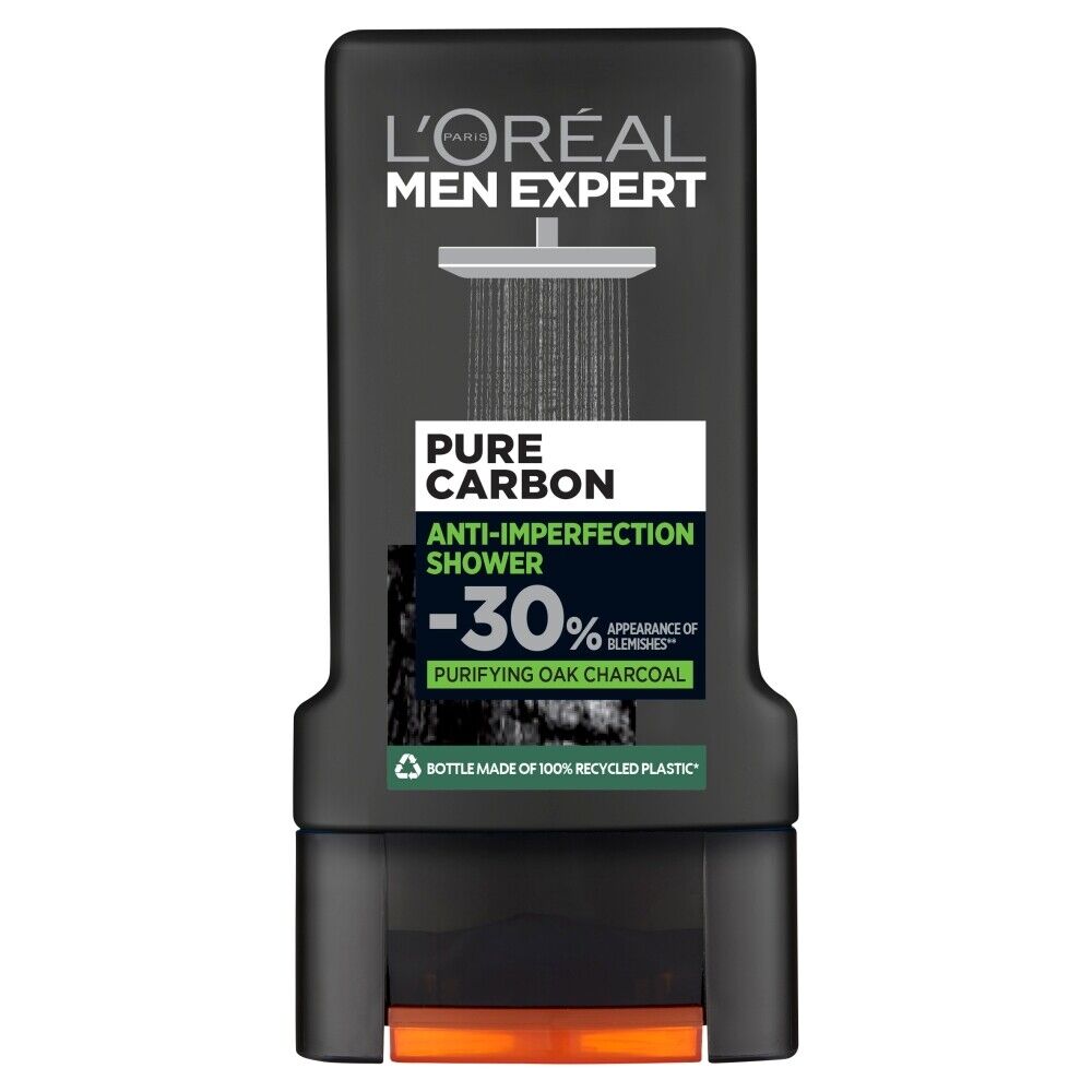 Loreal Men ExperT Pure Carbon Mineral Shower Gel 300ml