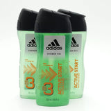 Adidas Men Active Start 3 In 1 Shower Gel 250ml