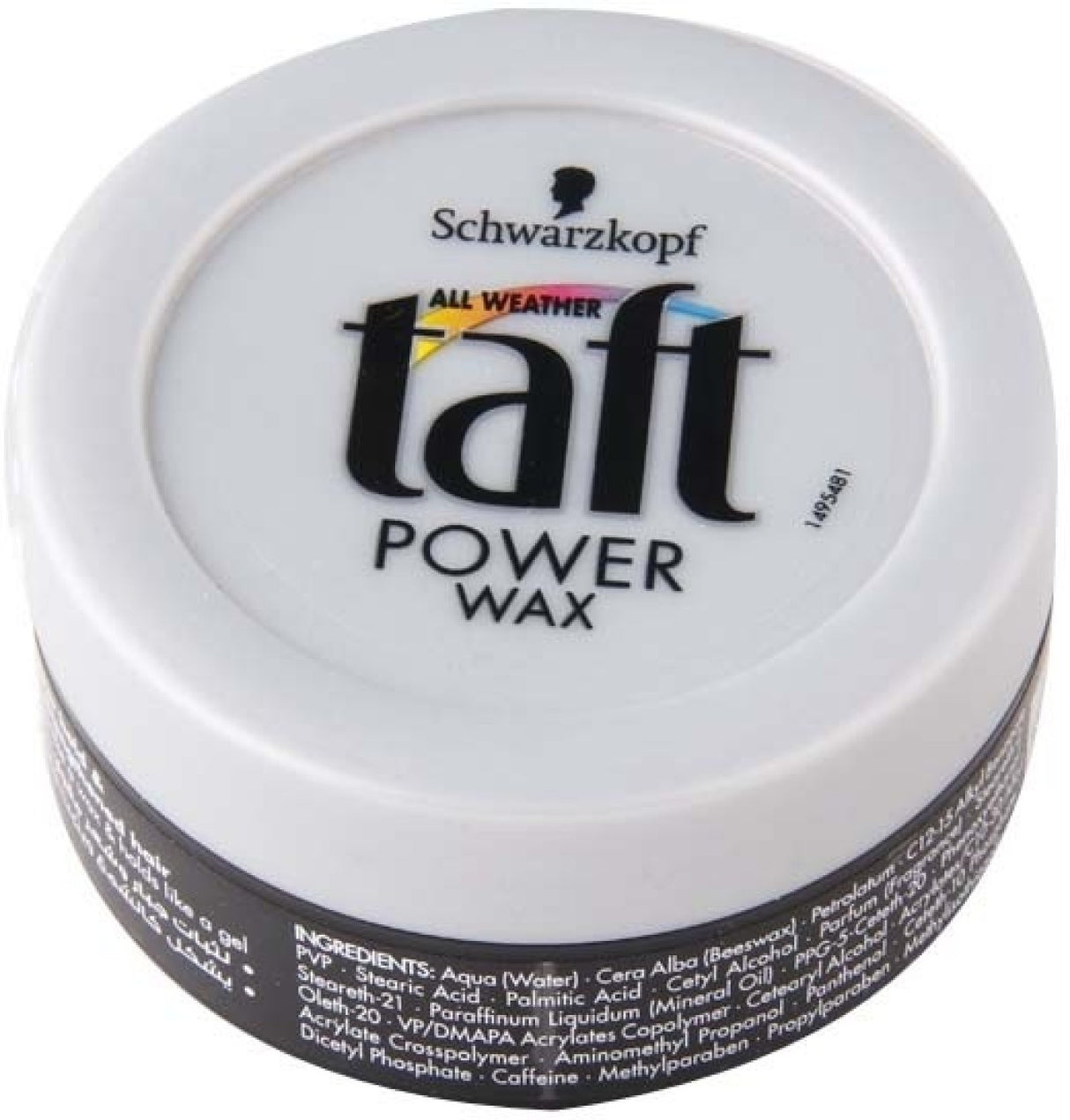 Taft Pro Styling Power Hair Wax 75ml