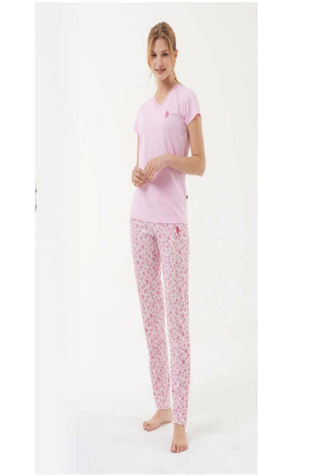 16562 Pink Pajama Suit RIOS