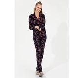 U.S. Polo Assn. Navy Pajama Suit 16830