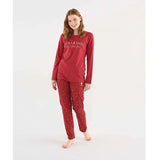 U.S. Polo Assn. Burgundy Pajama Suit 16833