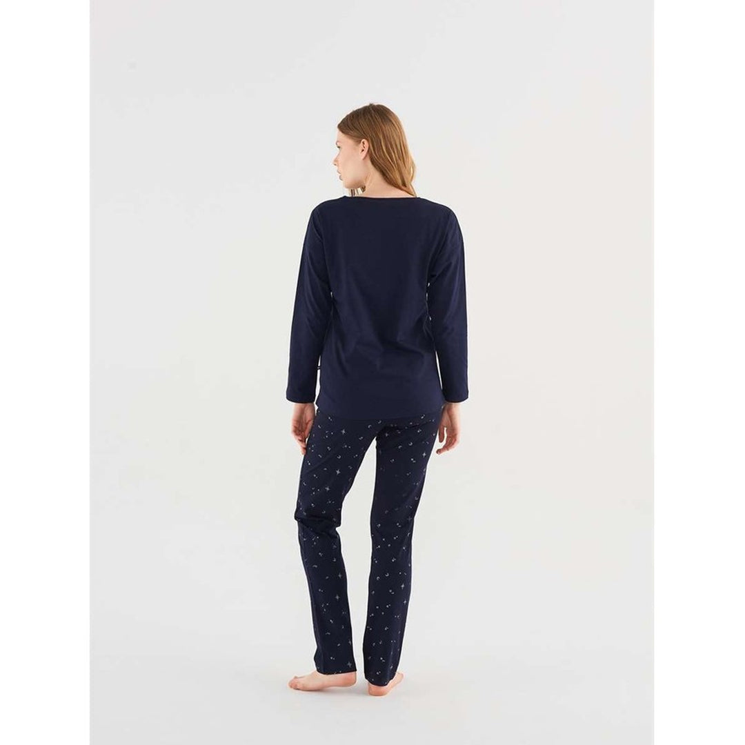 U.S. Polo Assn. Navy Pajama Suit 16838