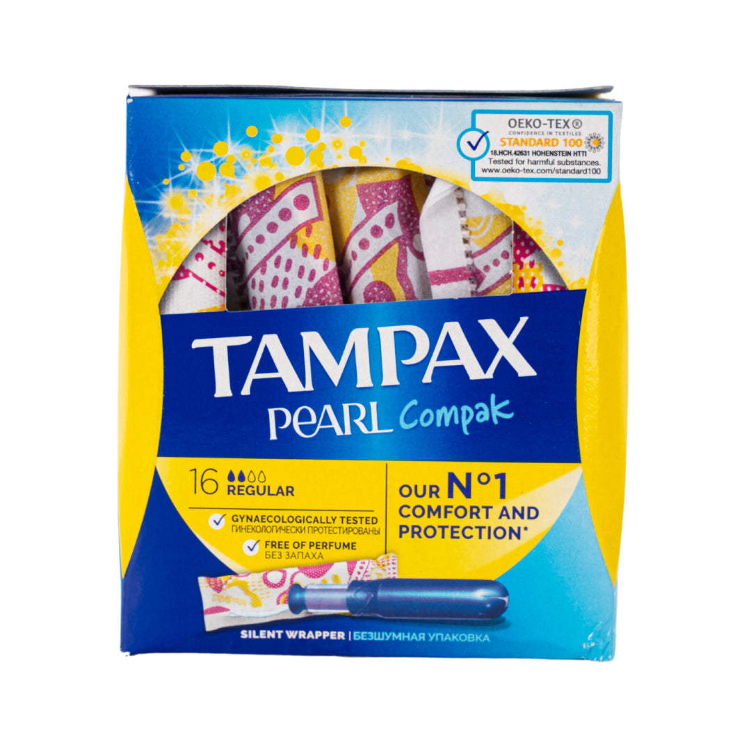 TAMPAX Regular Pearl Pads 16s