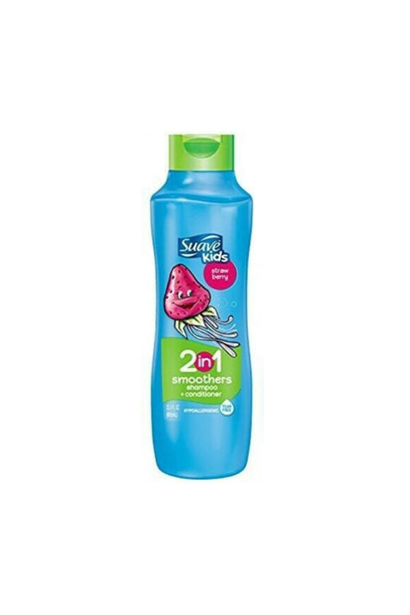 2in1 Kids StrawberryÂ Smoother Shampoo And Conditioner 665ml RIOS