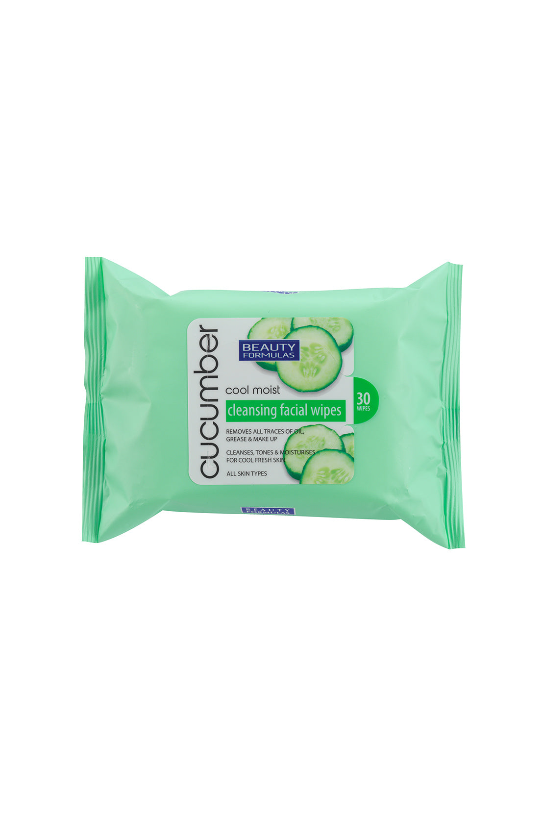 30S Cool Moist Cucumber Cleansing Facial Wipes RIOS