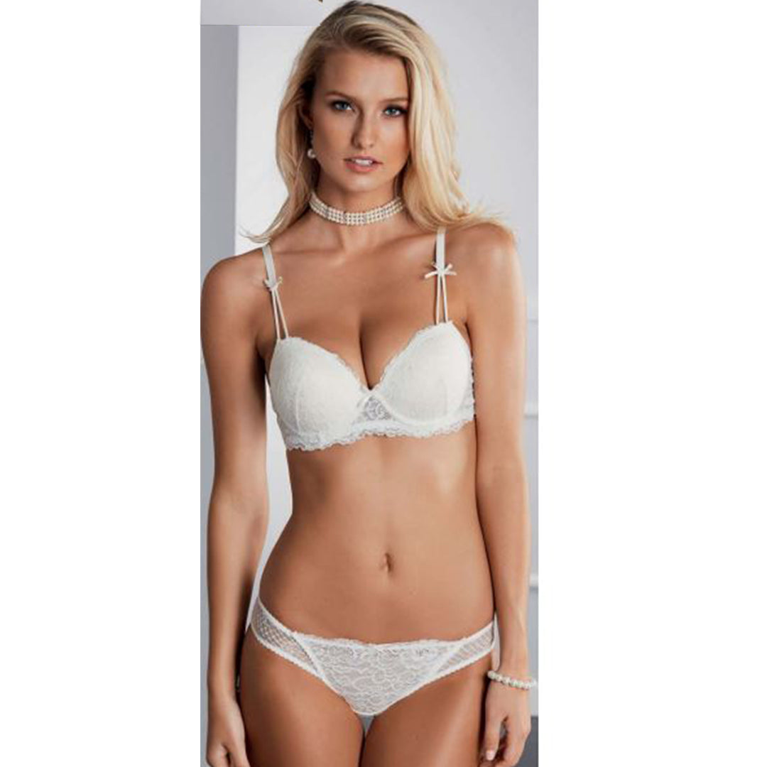 Pierre Cardin Ecru Bra Set 4031