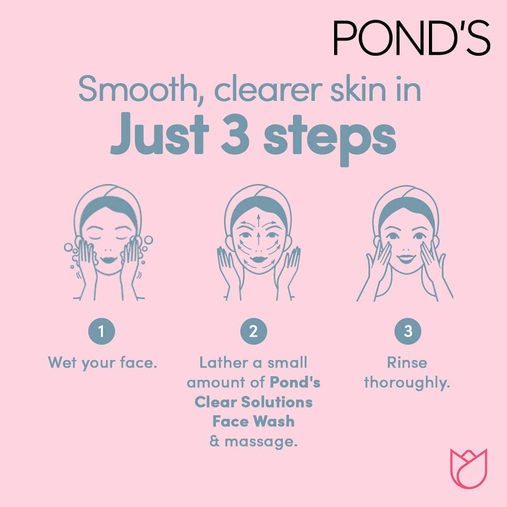 Ponds Clear Solution Facial Scrub 100g