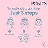 Ponds Clear Solution Facial Scrub 100g