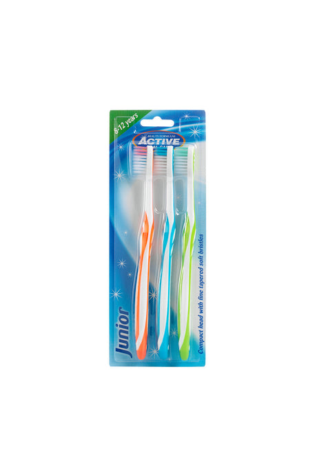 Active 3S Junior Tooth Brush 8-12Years RIOS