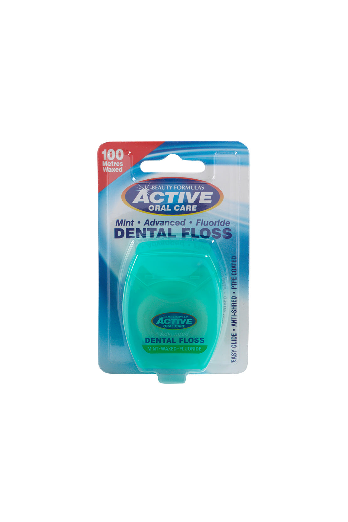 Active Mint Advanced Fluoride Waxed Dental Floss 100mtr RIOS