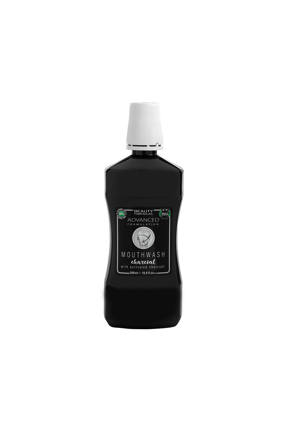 Advanced Formulation Charcoal Mouth Wash 500ml RIOS