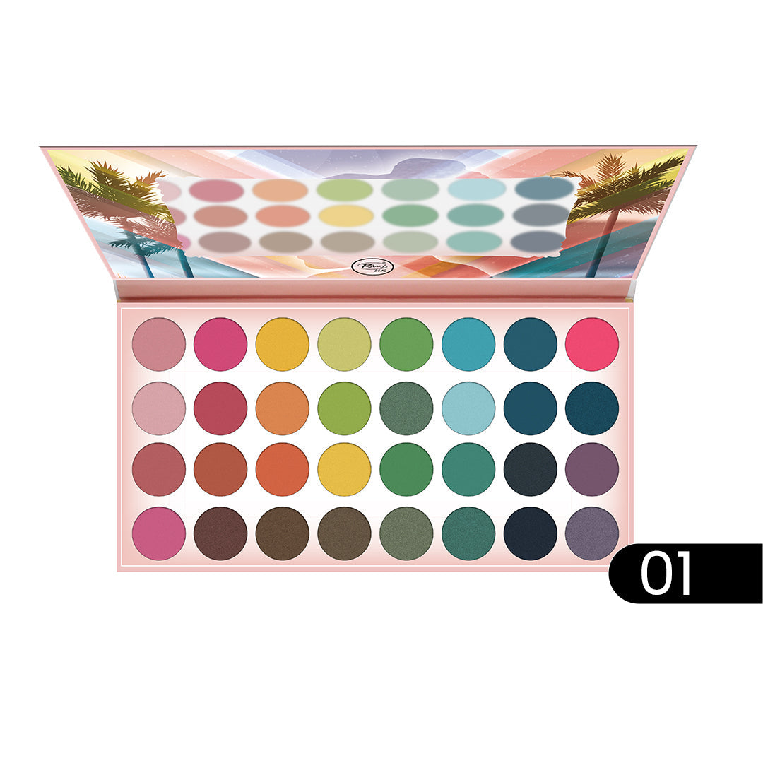 Rivaj Beauty Beats Eye Shadow (32 in 1)