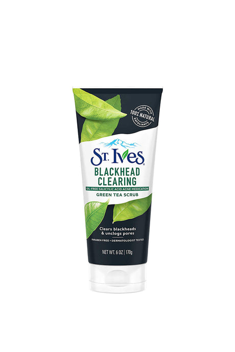 Blackhead Clearing Green Tea & Bamboo Scrub 170gm RIOS