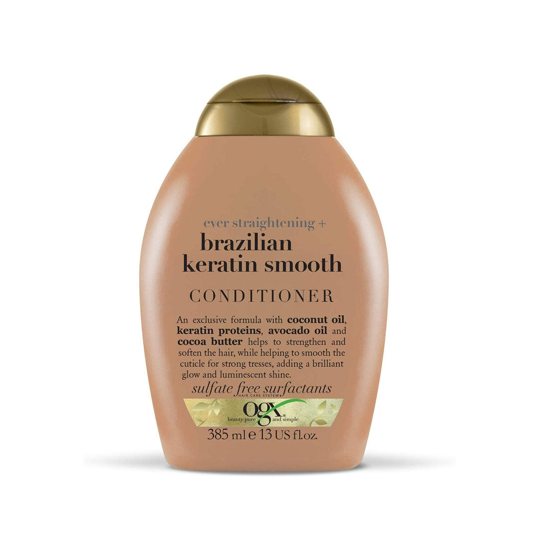 OGX Brazilian Keratin Smooth Conditioner 385ml