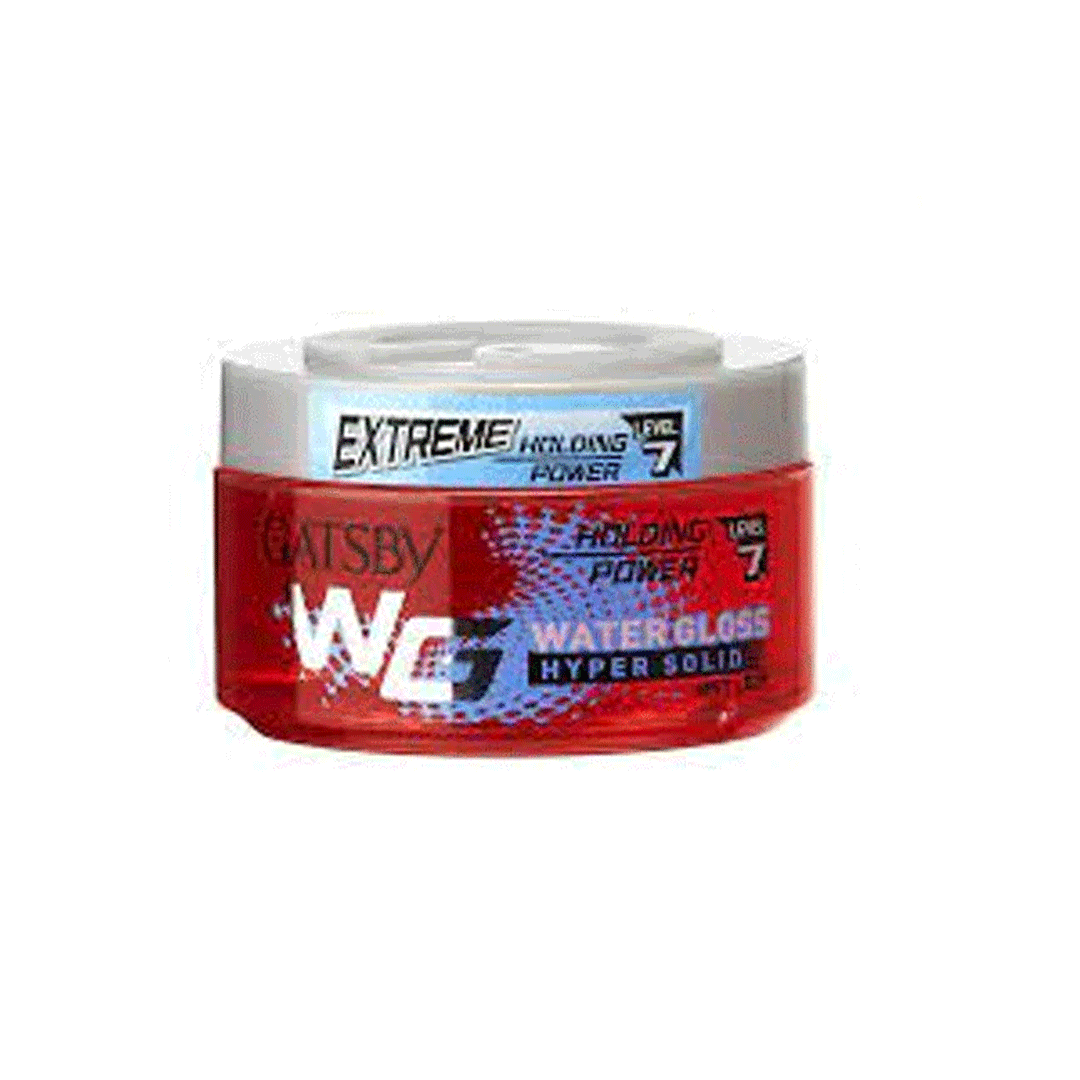 Gatsby Red  Hyper Solid Hair Styling Gel 75g