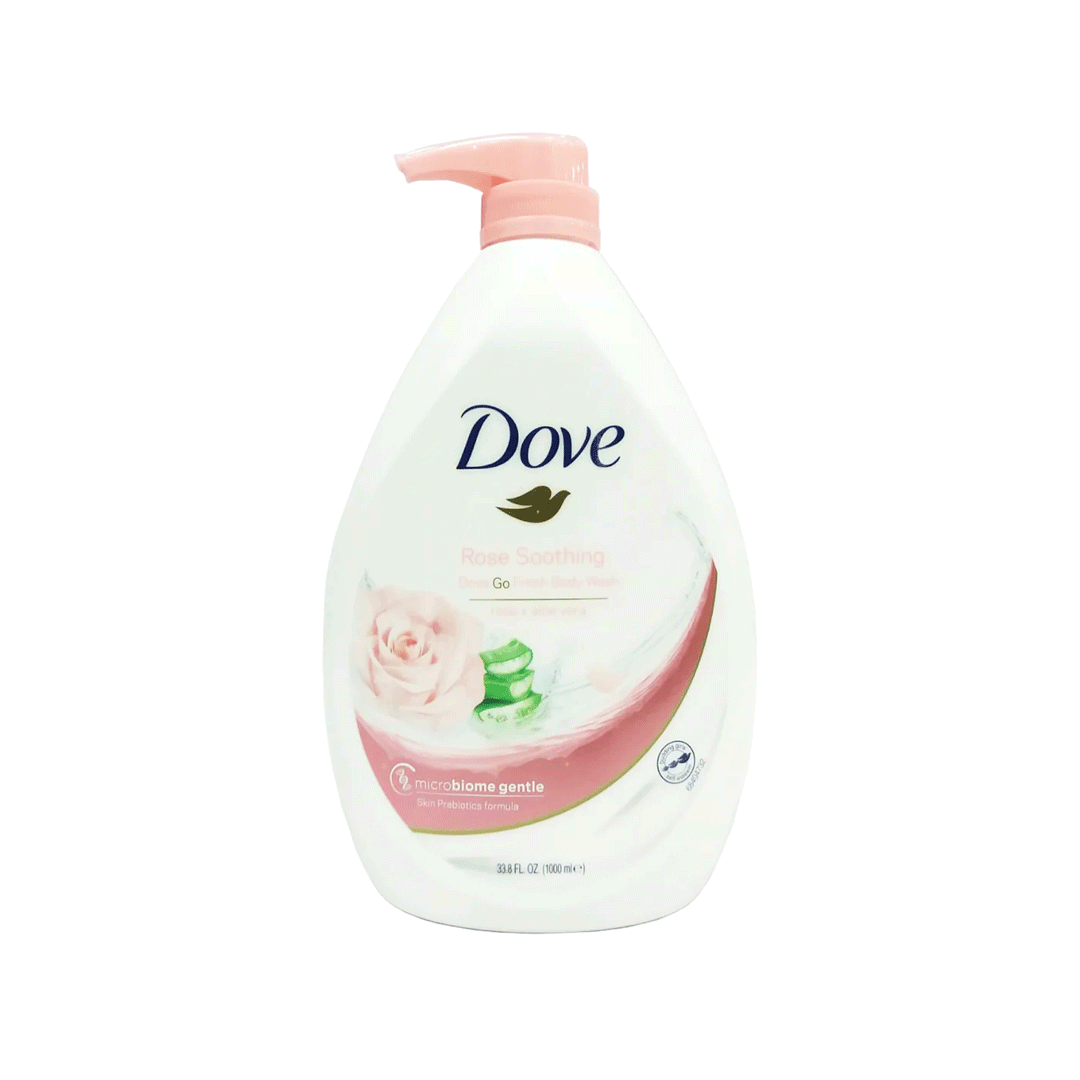 Dove Go Fresh Rose X Aloe Vera Body Wash 1000ml