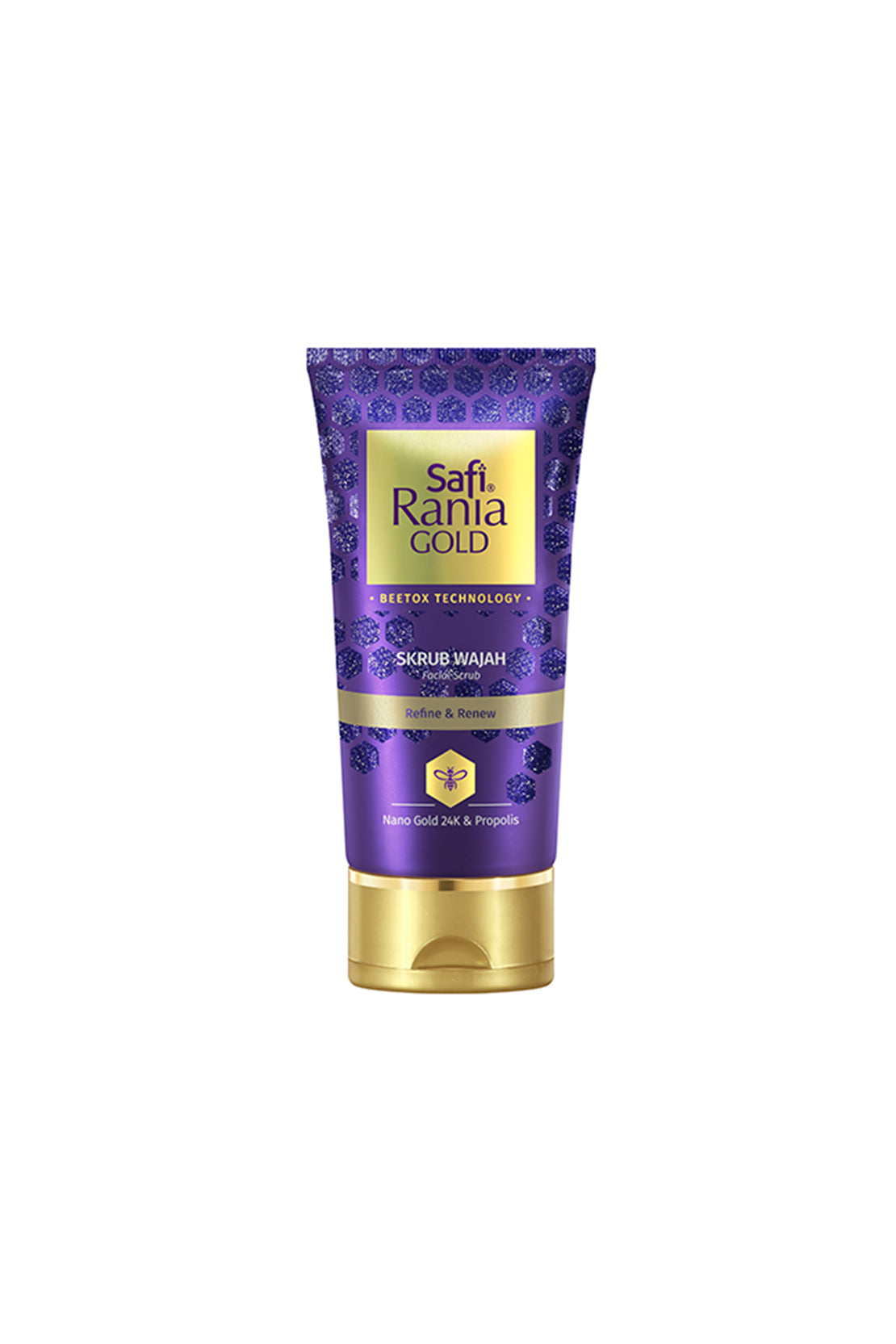 Gold Refine & Renew Facial Scrub 75g RIOS