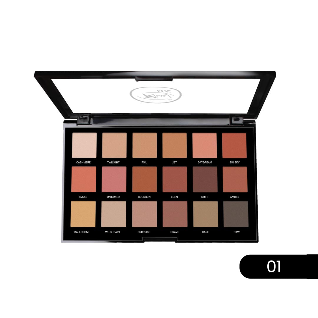 Rivaj HD Flawless Eyeshadow Palette (18 in 1)