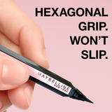 Hyper Easy Brush Tip Liquid Eye Liner - Black RIOS