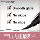 Hyper Easy Brush Tip Liquid Eye Liner - Black RIOS