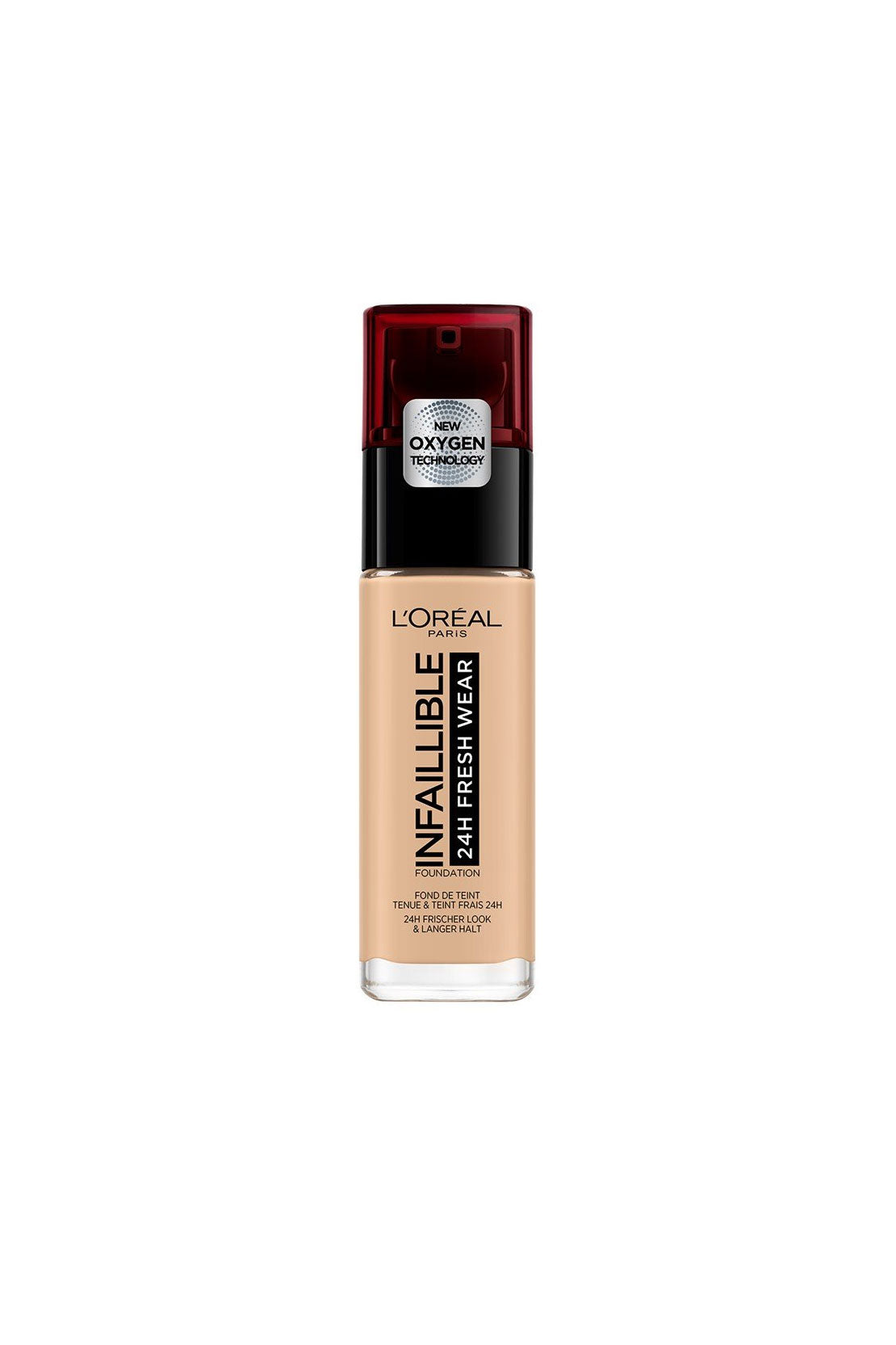 Infaillible #130 True Beige 24H Foundation RIOS