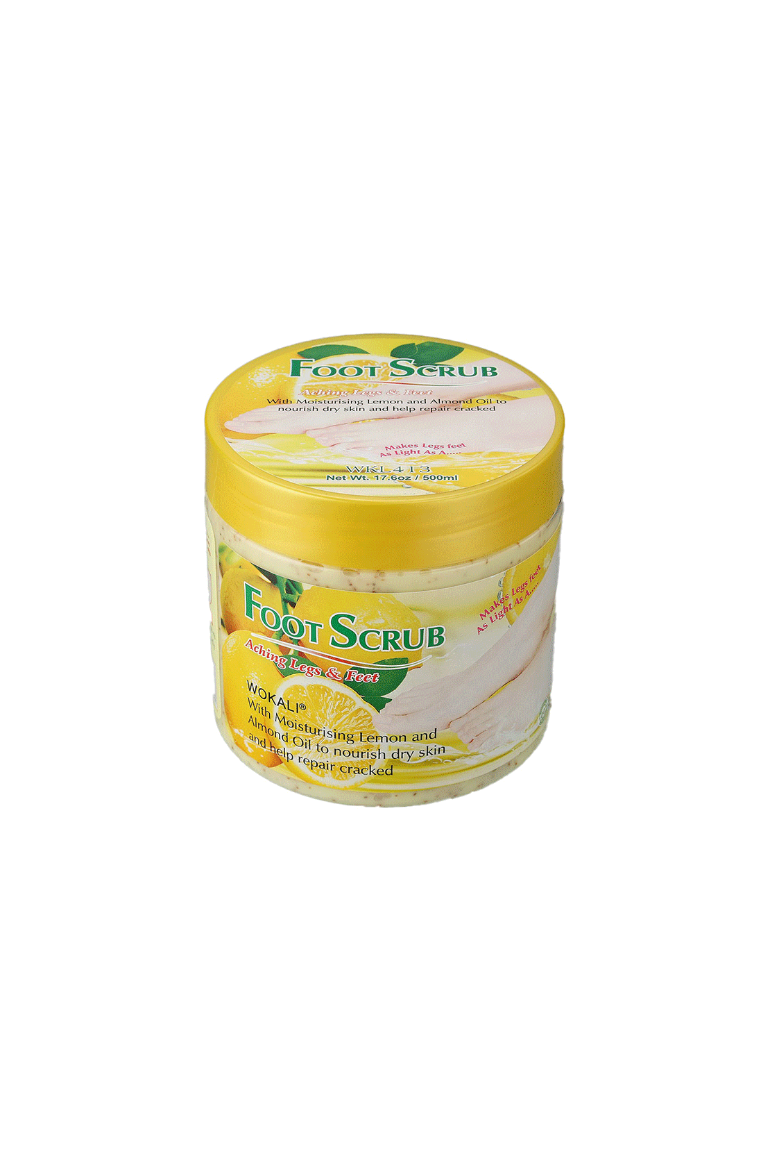 Lemon Aching Legs & Feet Scrub 500ml RIOS