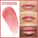 Lifter Gloss Hydrating Lip Gloss with Hyaluronic Acid - 004 Silk RIOS