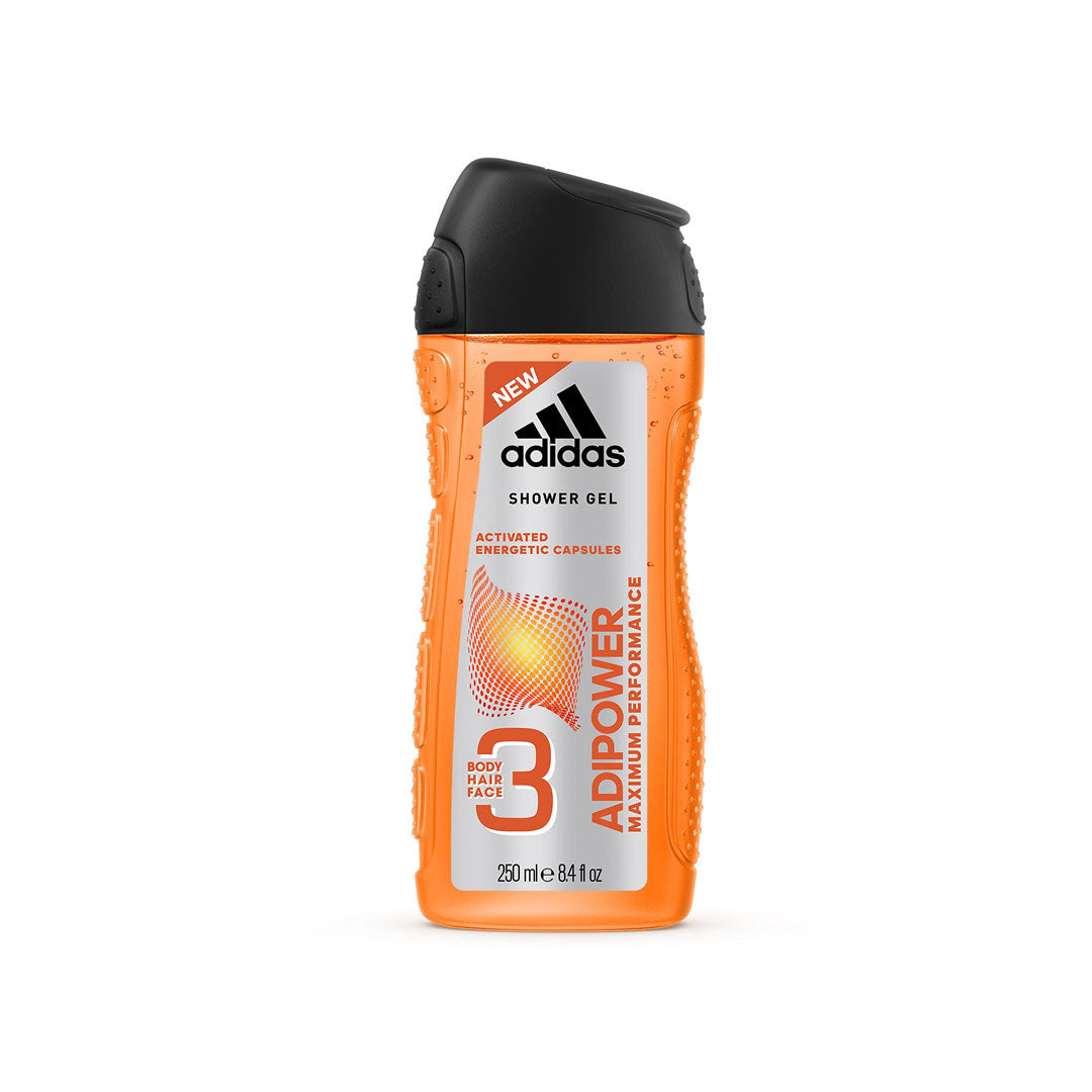 Adidas Men Adipower 3 in 1  Shower Gel 250ml