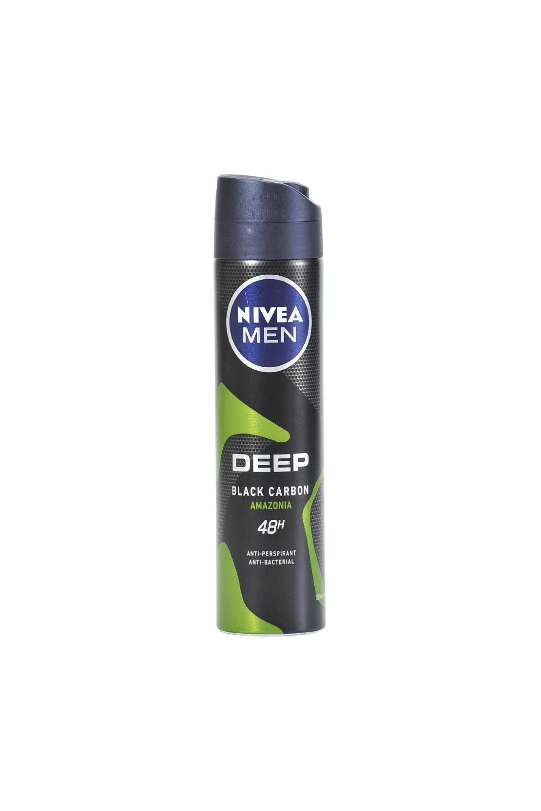 Men Deep Black Carbon Amazonia Body Spray 150ml RIOS