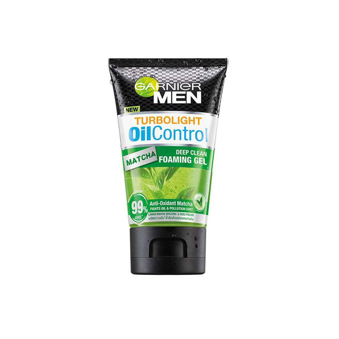 Garnier Men Oil Control Matcha Foaming Gel 100ml