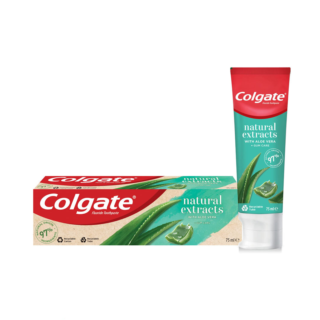 Colgate Natural Extract Aloe Vera Tooth Paste 75ml