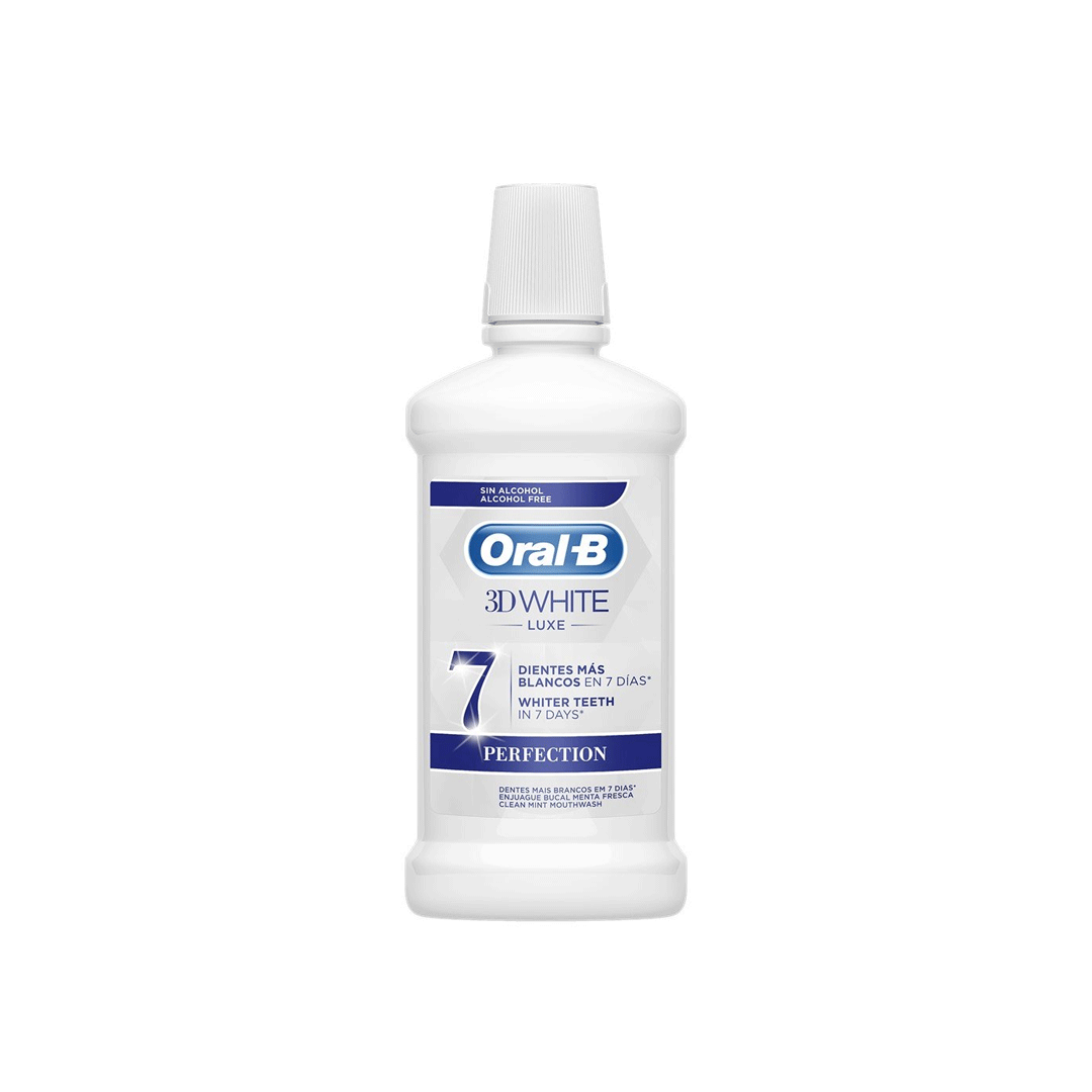 Oral B 3D White Luxe Perfection Mouth Wash 500ml