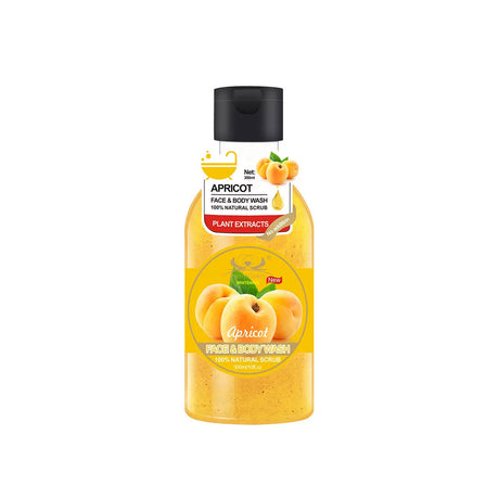 PC3823 APRICOT Face & Body WASH 300ml RIOS