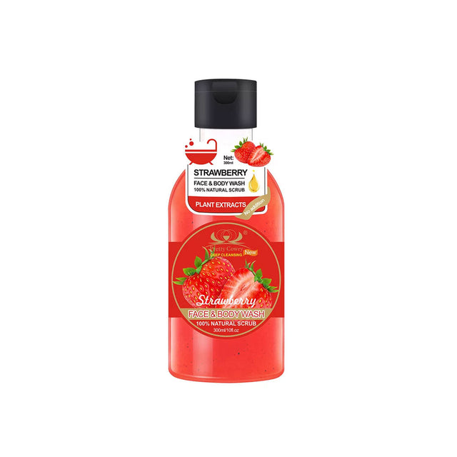 PC3827 STRAWBERRY Face & Body WASH 300ml RIOS