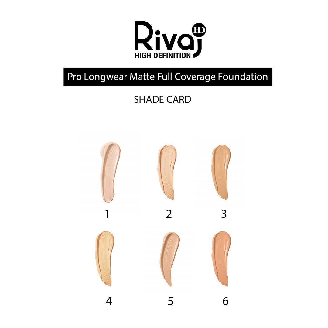 Pro Longwear Matte Full Coverage Foundation RIOS