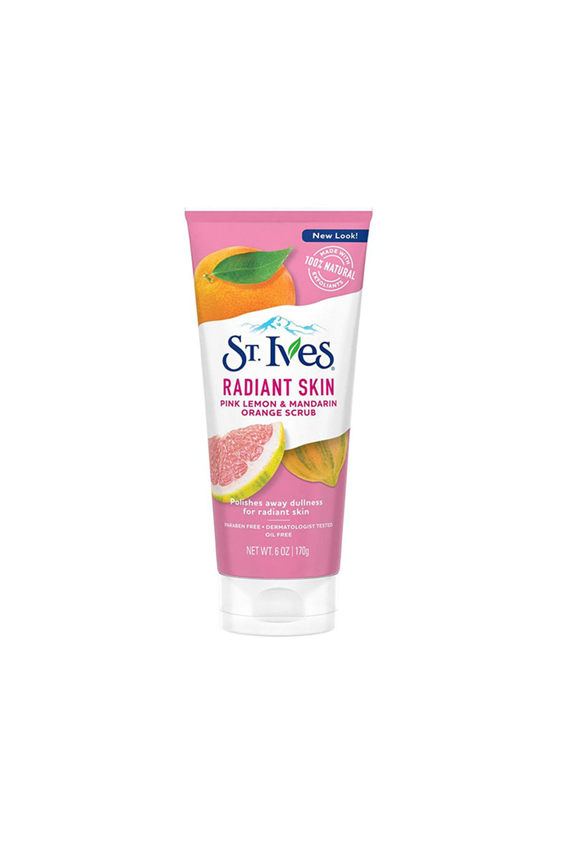 Radiant Skin Pink Lemon & Mandarin Orange Scrub 170gm RIOS