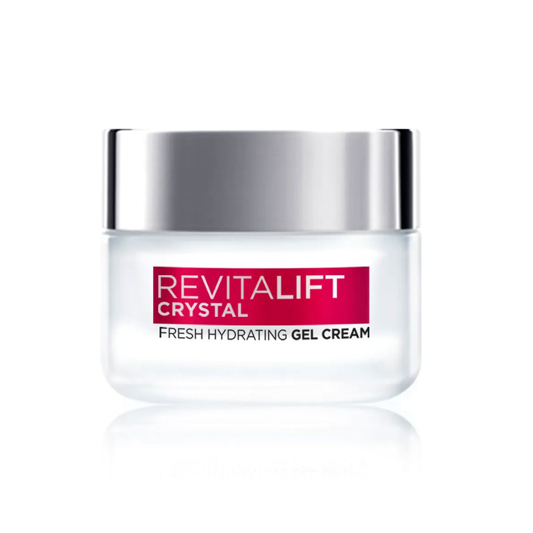 Revitalift Crystal Gel Cream 50 ML - Oil Free Face Moisturizer With Salicylic Acid RIOS