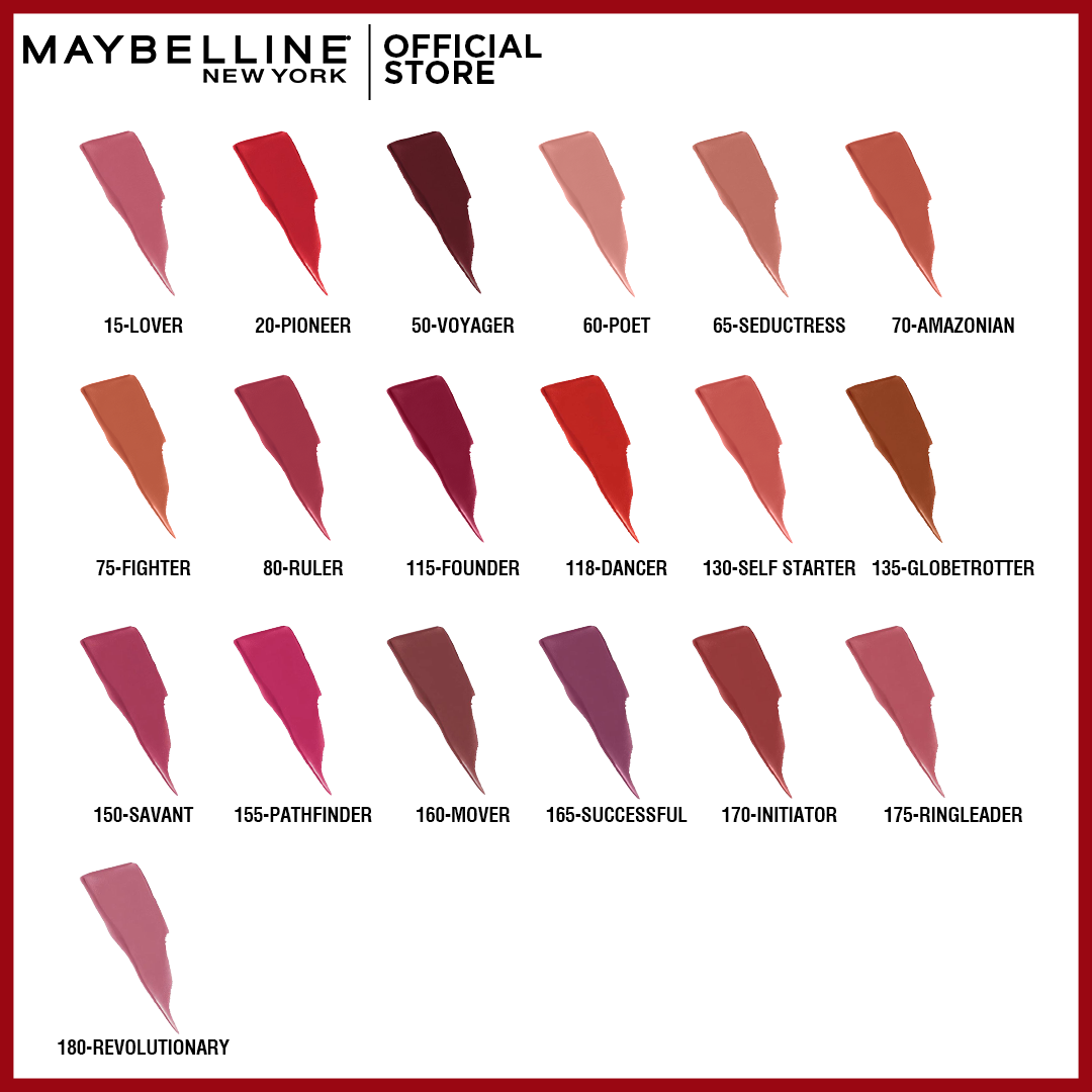 Super Stay Matte Ink Liquid Lipstick - 15 Lover RIOS