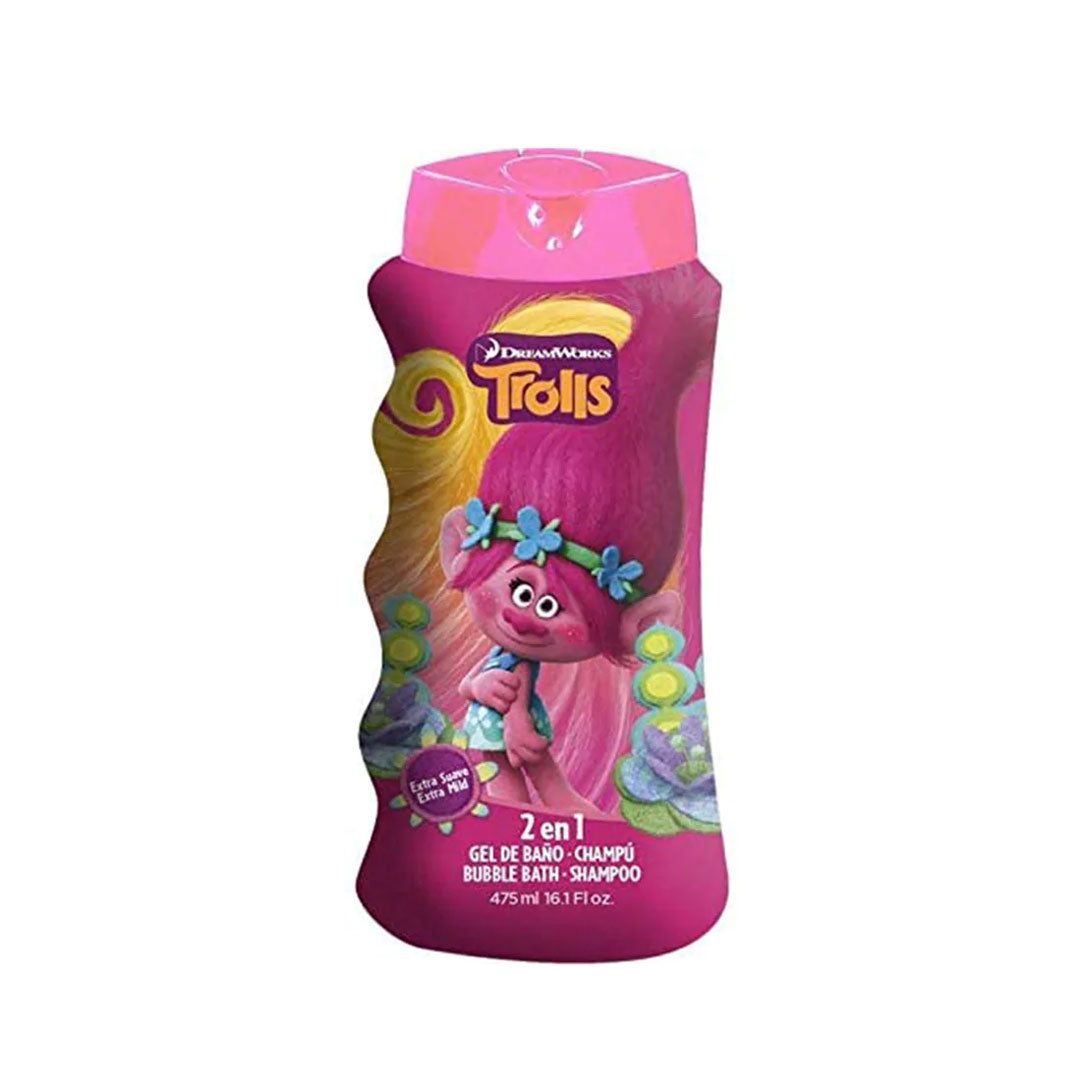 Lorenay  2 in 1 Trolls Bath & Shampoo 475ml