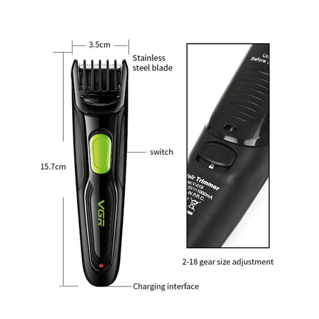 VGR Hair Trimmer - V-019