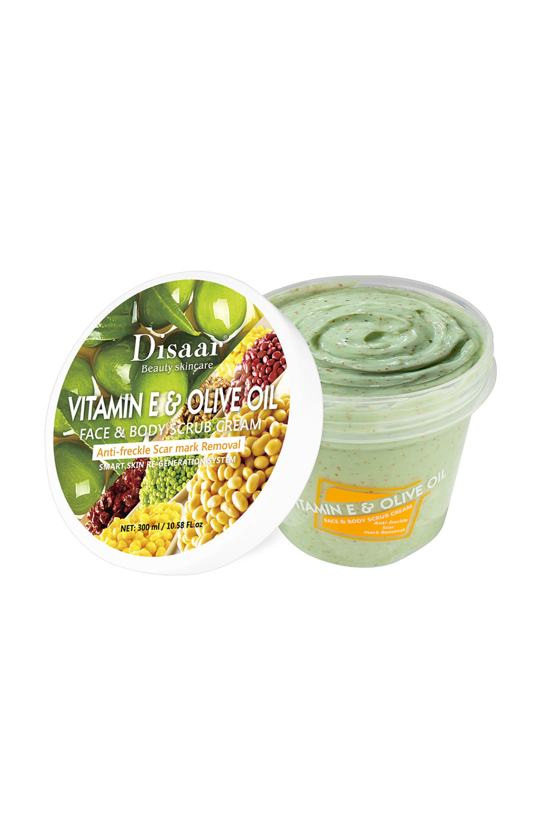 Vitamin E & Olive Oil Scrub 300ml RIOS